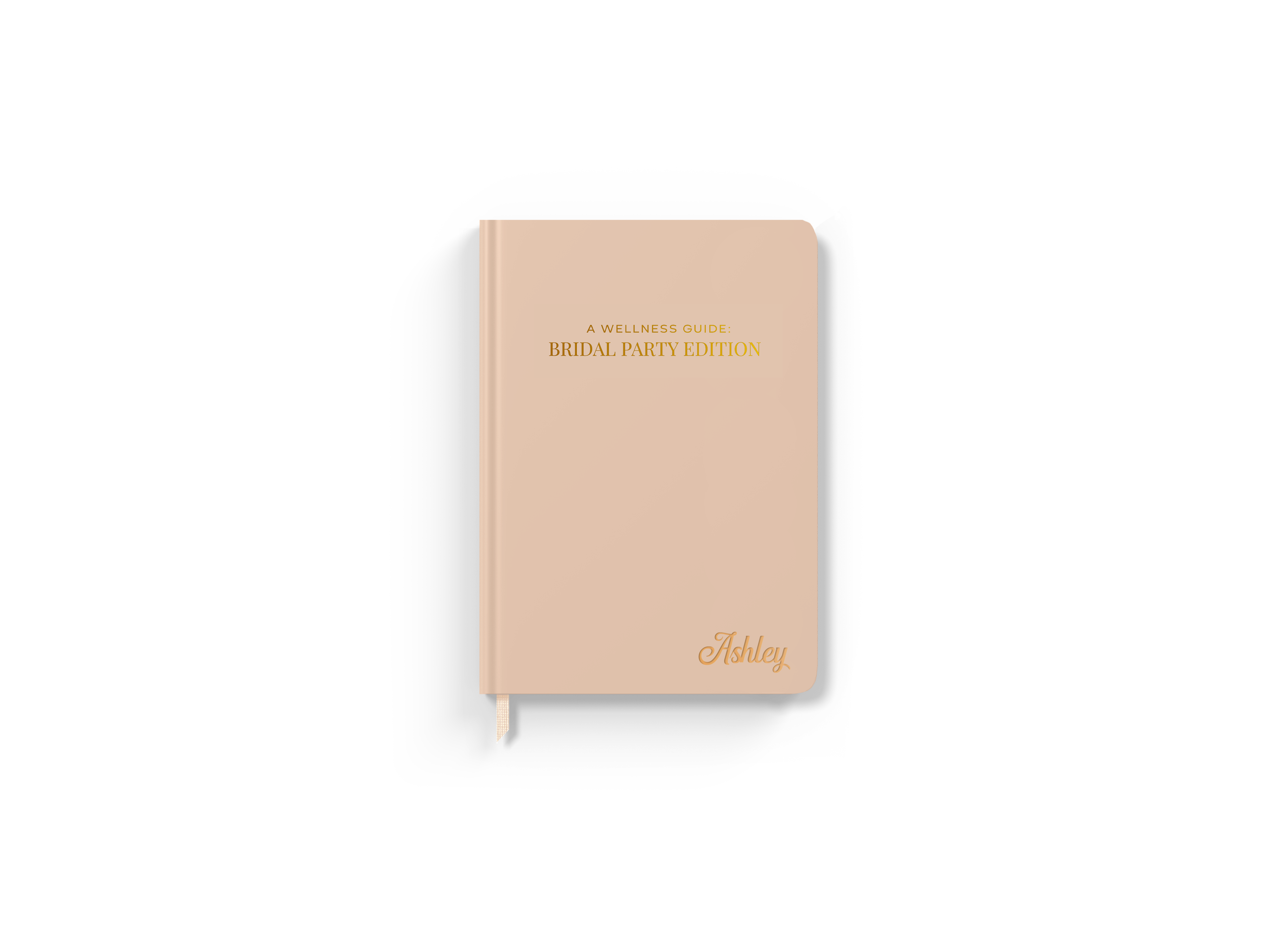 Personalized BRIDAL PARTY Wellness Guides
