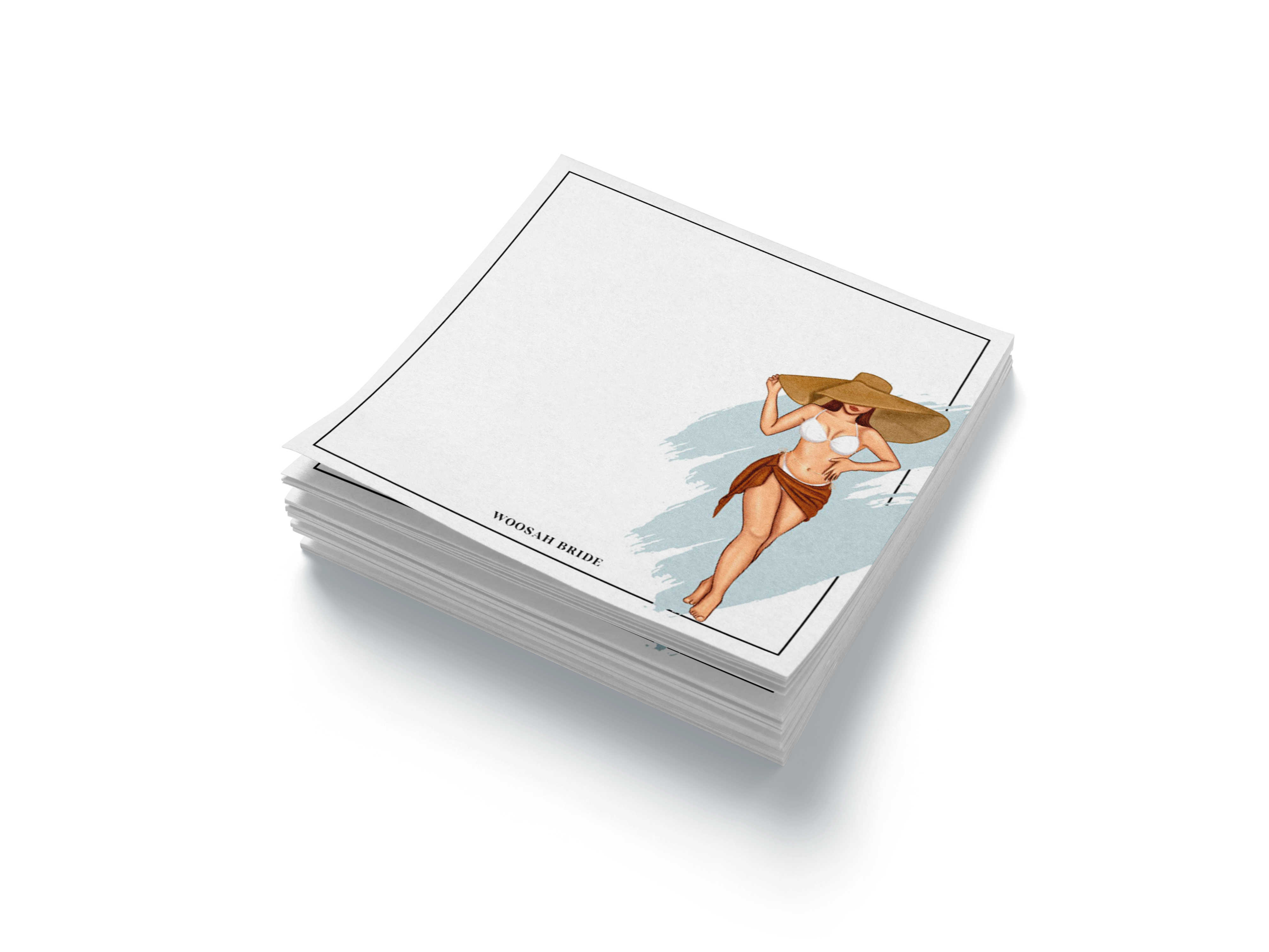 Beach Me Please! Sticky notes