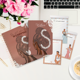 Wellness Wedding Planner Guide + Journaling Kit (Elegance Cover)