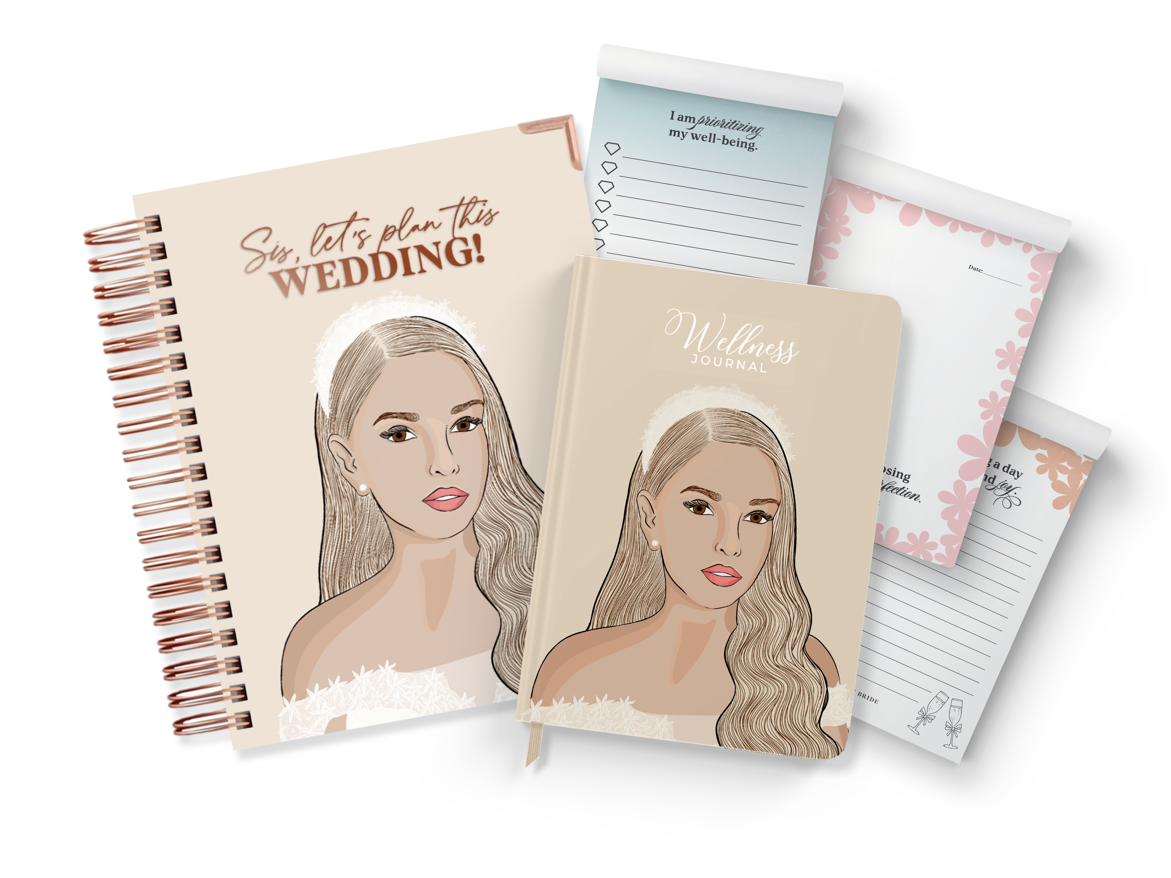 Bride & Bridal Party Wellness Guide Combination