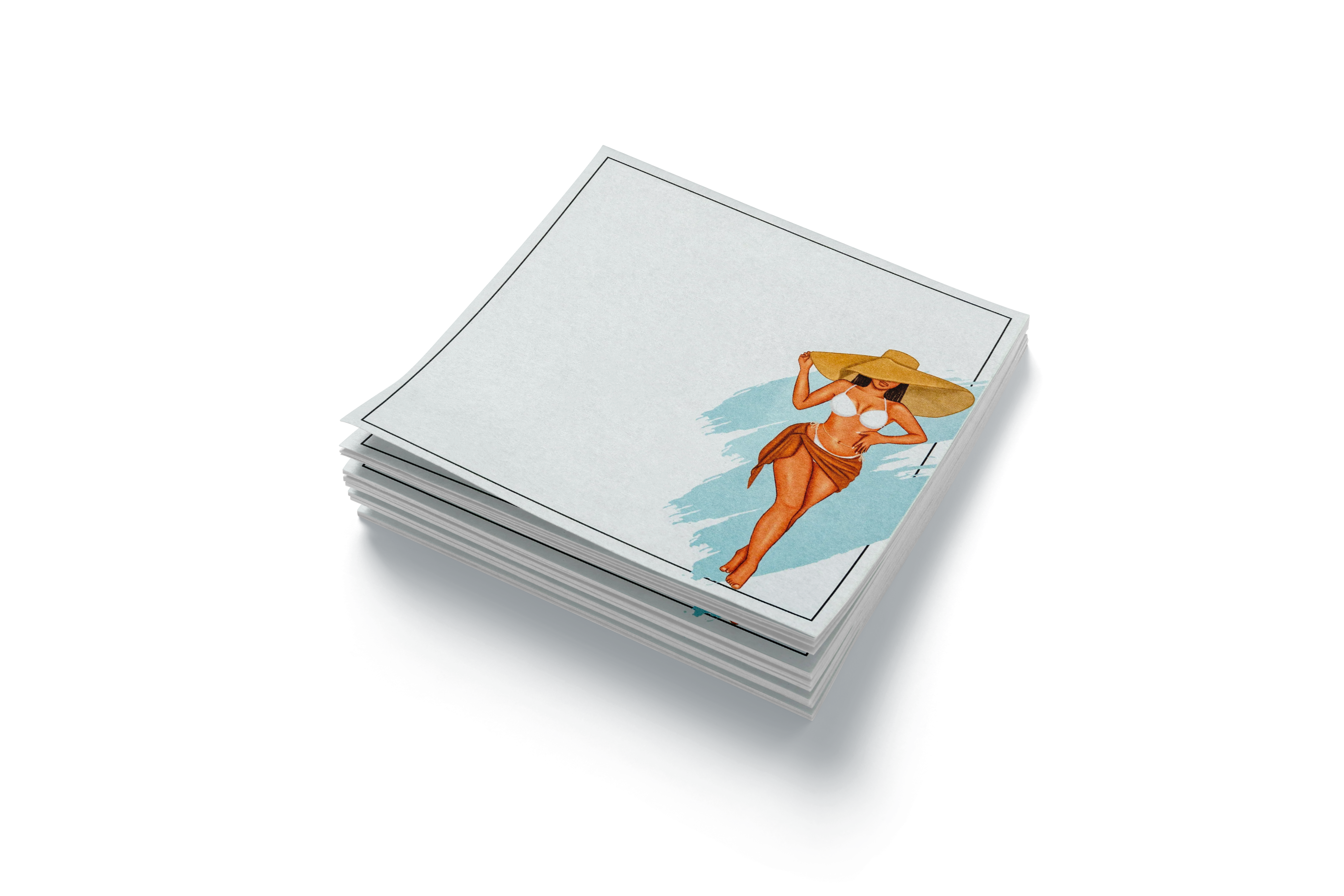 Beach Me Please! Sticky notes – Woosah Bride